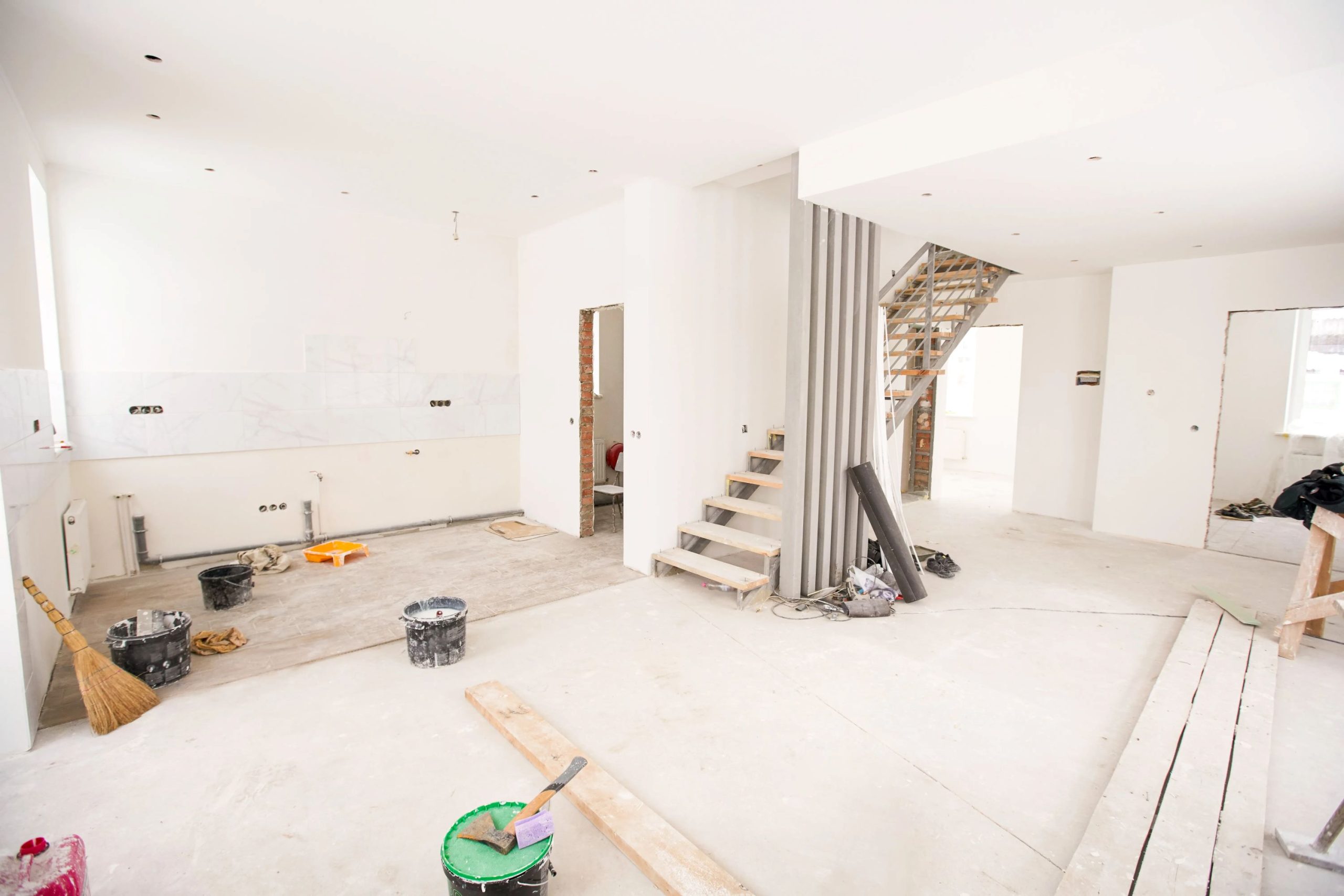 Tipos de escalera en una construcción
