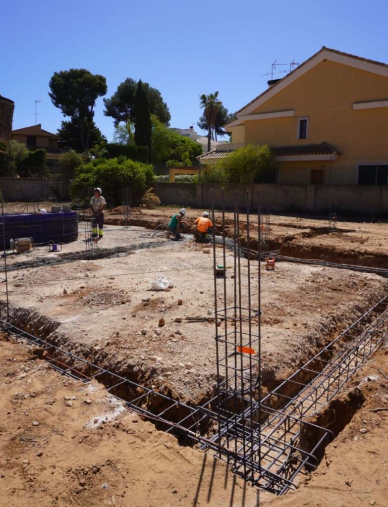 casa de 70m2 en construcción